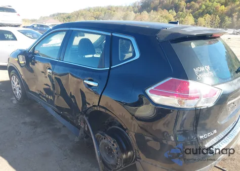 2015 Nissan Rogue S z USA, uszkodzony, nr VIN KNMAT2MV2FP560812